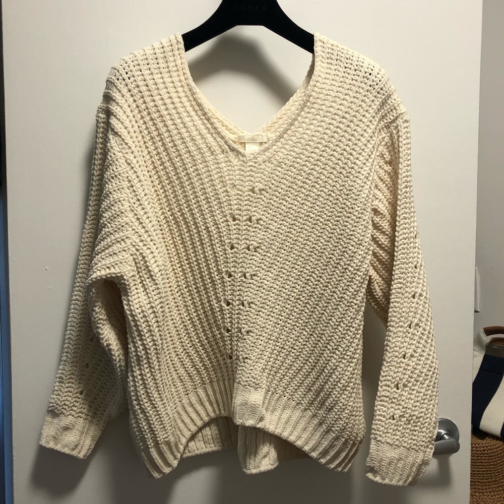H&M oversized chenille sweater - size S